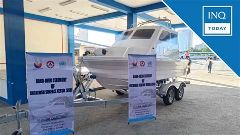 INQToday: PH Coast Guard receives uncrewed surface vessel, .